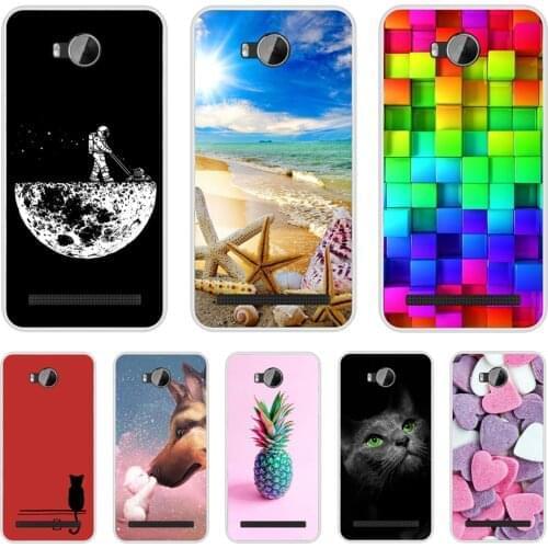 Phone Cover Case For Huawei Y3 II Y3 2 Y3II Y3 2nd LUA-L02 LUA-L03 LUA-L21 LUA-L22 LUA-U22 4.5 inch Silicone Soft TPU Cover