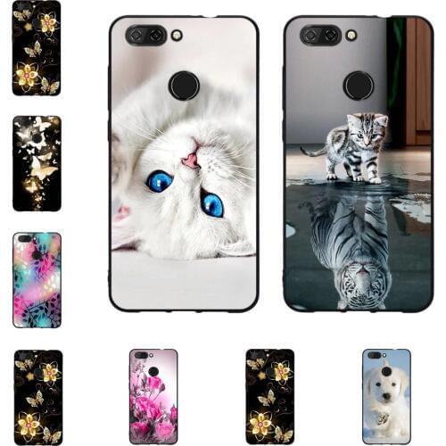 Phone For ZTE Blade V9 Case Silicone Back Protective Funda for ZTE Blade V9 5.7 inch Case Black Matte Soft for ZTE V9 Cover