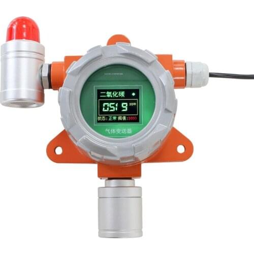 Carbon dioxide sensor with display