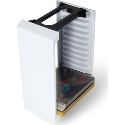 Gaming Disk Storage Holder, Cards Storage Stand Support 12pcs Games Disc Vertical Rack for PS5/X box One/Switch