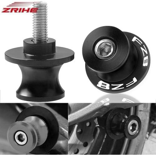 6MM Motorcycle Parts Swingarm Spool Sliders Spools Screws Swing Arm Stand Screw Slider Stand Arm For Yamaha FZ8 FZ 8 2011-2012