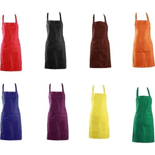8 Colors New Fashion Lady Women Apron Home House Kitchen Chef Butcher Restaurant Cooking Baking Dress Bib Apron