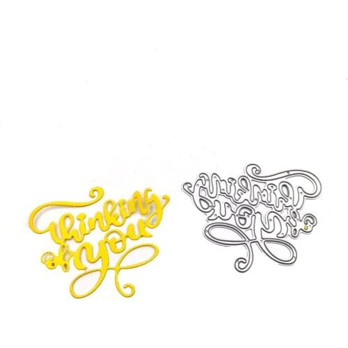 Julyarts Letter Lace Cutting Dies Stencils For DIY Scrapbooking Album Paper Cards Decorative Crafts Embossing Die Cuts