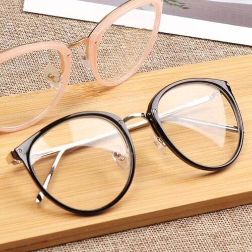 Classic Retro Myopia Optical Glasses Eyeglasses Frames Trend Metal Spectacles Clear Lenses For Women Men Glasses Frame