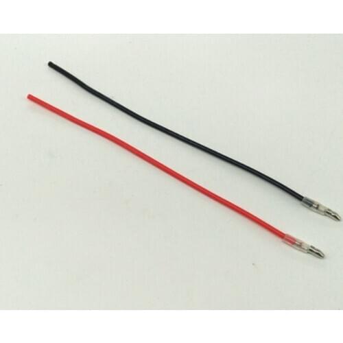 DIY model,RC toy connecting wire motor, electric plug, 4.0mm male head electric motor connector plug 5PCS red +5PCS black