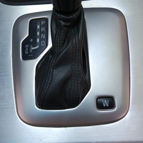 Stainless Steel Transmassion Shift Gear Panel Cover Frame Trim for Volvo XC90 2003 2004 2005 2006 2007 2008 2009 2010 2011 2012