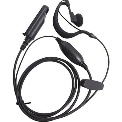 Earpiece Headset with PTT Microphone for BAOFENG BF-9700 BF-A58 UV-9R Plus GT-3WP UV-XR R760 UV-82WP Waterproof Radio Earphone
