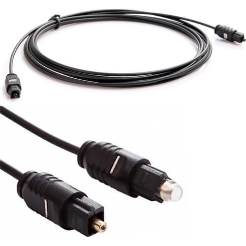 OD 2.2 New Gold Plated Digital Audio Optical Optic Fiber Cable Toslink SPDIF Cord PVC For DVD VCR CD Player 5m 8m 10m 15m