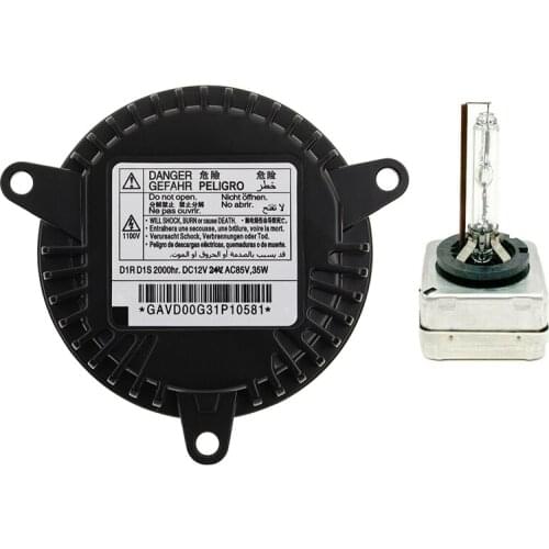 New for 10-15 Chevy Camaro Cadillac CTS Dodge Durango Xenon Ballast HID Headlight Control Unit Module & D1S Bulb Kit