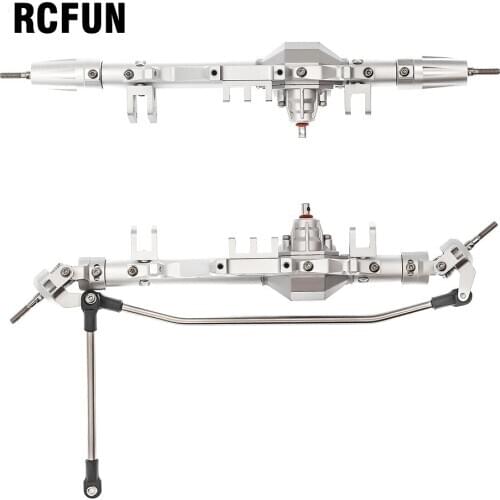 1set 1/10 RC Cars Complete Aluminum alloy Front Rear Axle for RC Crawler Axial WRAITH Rock Racer 90018 90045 RR10 90048 90053