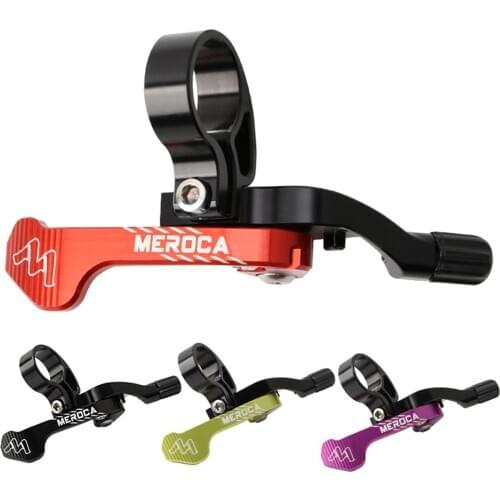 MTB Road Bicycle Dropper Post Seatpost Adjust Seat Post Drop Mechanical Aluminum Alloy Adjustable Seatpost Lever