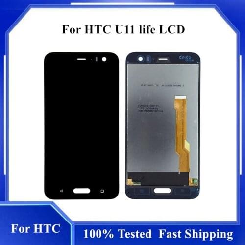 5.2 Inch For HTC U11 lite LCD Display Touch Screen Digitizer Assembly Replacement With Frame For HTC U11 life lcd Repair Parts