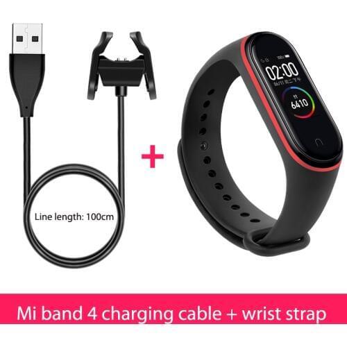 Charging for Xiaomi Mi Band 4 Silicone strap Charging Cable Replacement Charger Mi Band 4 nfc Charging Accessories