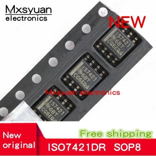 10pcs~50pcs/LOT IS7421 ISO7421DR 1S7421 IS07421DR ISO7421 SOP-8 New original