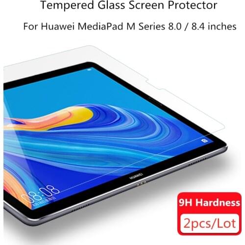 2pcs Tempered Glass Screen Protector For Huawei MediaPad M6 M5 M3 8.4 inches Tablet Protective Film For M5 M3 Lite C5 8 inches