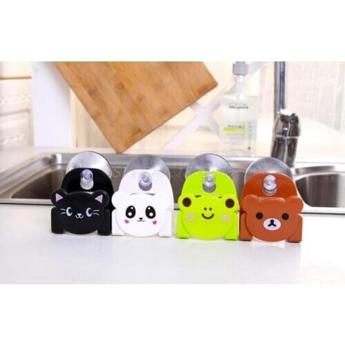 200PCS New Modish Goodly Soap Sponge Suction Drying Holder Home Kitchen Bathroom Rack