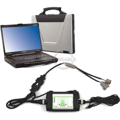 88890300 vocom interface vodia5 diagnosis software CF52 laptop for volvo penta vodia5 diagnostic kit