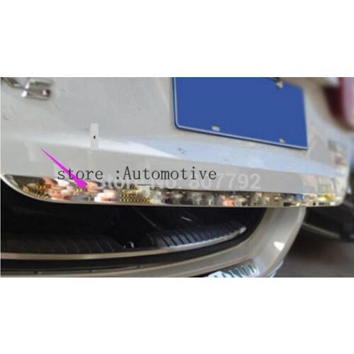 Accessories FIT FOR 2011 2012 2013 2014 2015 for KIA OPTIMA K5 TF CHROME REAR TRUNK BOOT TAILGATE DOOR COVER TRIM MOLDING LID