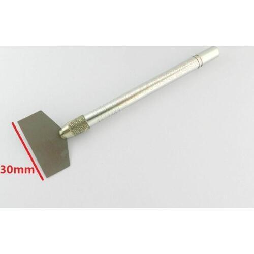 Free shopping 30mm BGA soldering paste scraper scraping Knives Tin shaving scraper