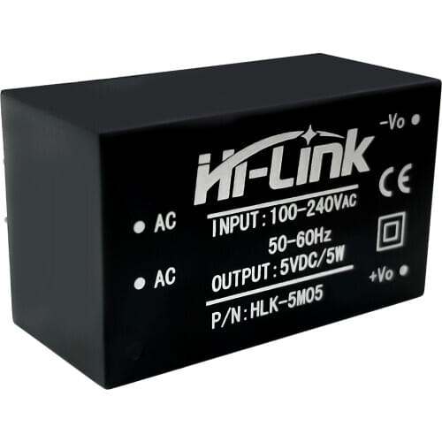 Free shipping 5pcs original AC-DC 220V to 5V 5W Isolated Power Supply Module Intelligent Household Switch Step Down power module