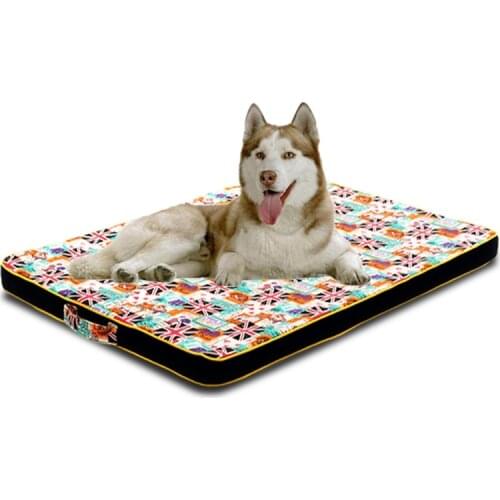 Large Dog Beds Sofas Memory Foam Breathable Dog Mat Puppy Thick Orthopedic Mattress Foam Bottom Beds for Small Medium Large Pet