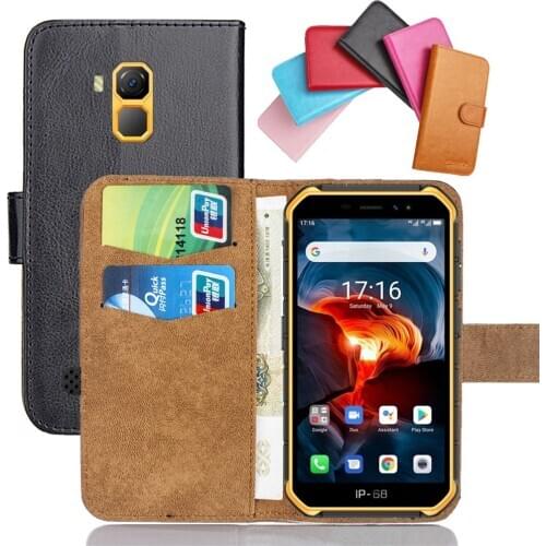Ulefone Armor X7 Pro Case 5" 6 Colors Flip Fashion Soft Leather Armor X7 Pro Ulefone Exclusive Phone Cover Cases Wallet