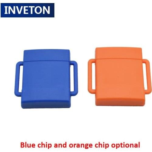 Sports race timing system chip timing blue/orange color waterproof long range triathlontiming wristband ankle uhf rfid tag