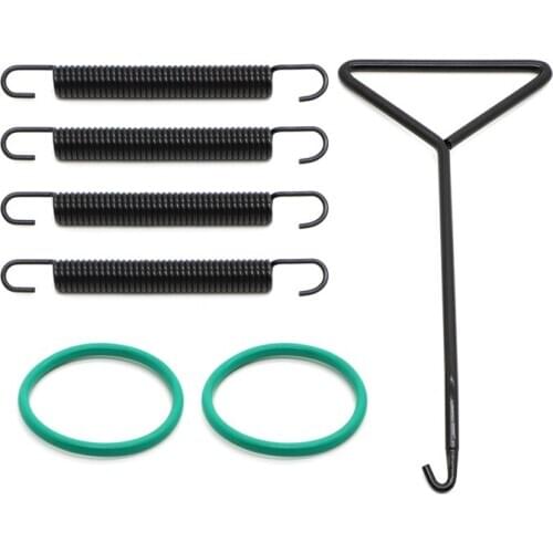 For Yamaha BANSHEE 350 YFZ350 1987 - 2006 Motorcycle Exhaust Pipe Spring & O-Ring Gasket & Spring Puller Tool YFZ 350 1988 1989