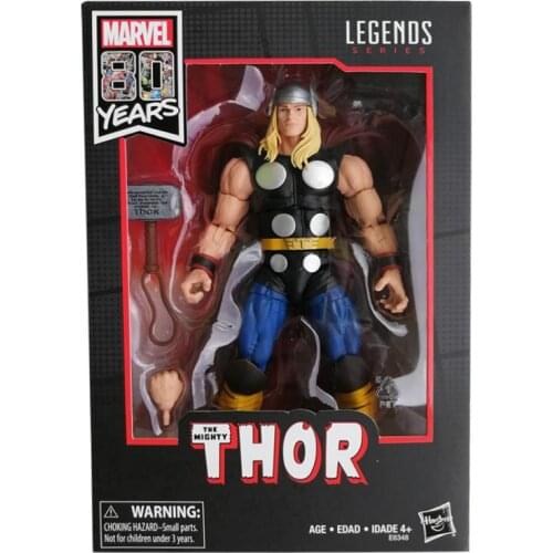 Marvel Legends Series Marvel 80Th Anniversary Thor 6 Inches (152Mm) High Movable Figure Figure Boy Toy Birthday Gift Avengers