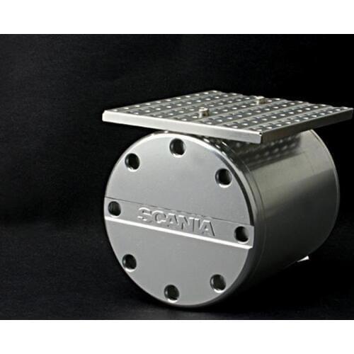 Metal tuned pipe exhauset set for 1/14 SCALE Tractors sca R470 r620 tamiya metal lesu radium model