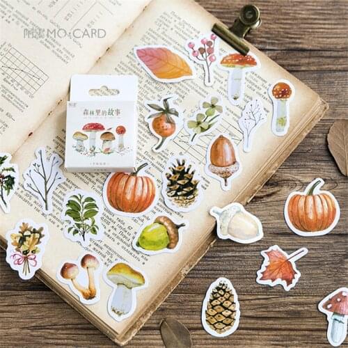Cute Mini Boxed Sticker For Decoration Kid Ablum Crafts Label Stickers DIY Life log Calendar Scrapbook Paper Stickers Stationery