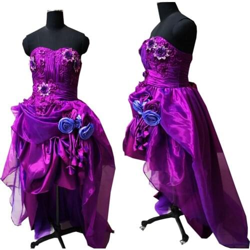 2020 New purple Vintage costumes 18th Duchess Retro medieval Renaissance Reenactment Theatre Civil war Victorian dress D-532