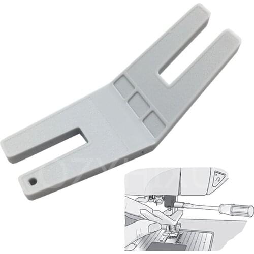 1 Pcs Clearance Plate / Button Reed Presser Foot clearance plate hump jumper- for Viking sewing Machines # 413105601 5BB5029