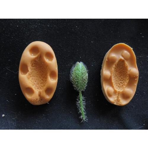 Bud silicone molds Plant foliage wheat silicone fandont mold Silica gel moulds Plant Chocolate molds bud candy mould