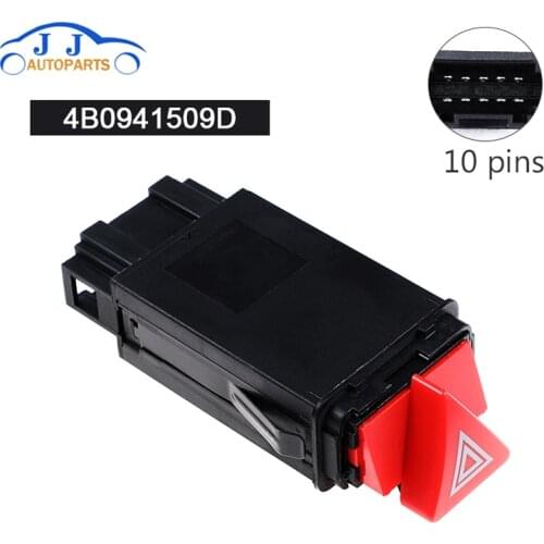 4B0941509D Emergency Hazard Warning Light Flasher Switch Turn Signal Relay Control Switch For Audi A6 4B0941509K 4B0941509C