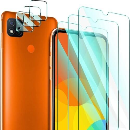 For Xiaomi Redmi 9 (India) 9C Redmi9 9i 9AT Prime Tempered Glass Camera Lens Premium Screen Protector Film For Xiaomi Redmi 9A