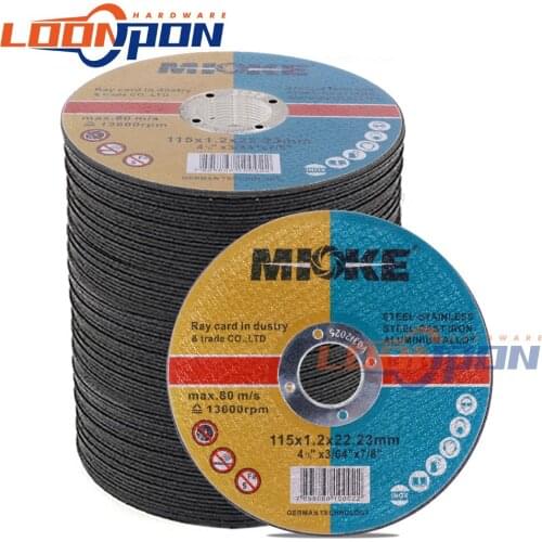 25pcs/lot 115mm Metal Cutting Disc 4.5inch Resin Grinding Wheel Blade Reinforced Cut Off Wheel Angle Grinder Wheel