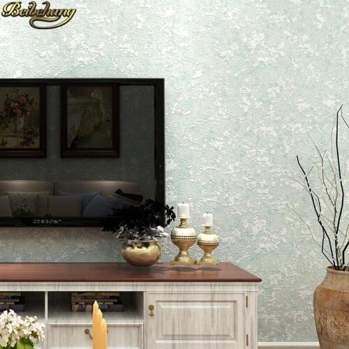 Beibehang Modern minimalist solid wall paper room silicone bath mud 3D wallpaper bedroom living room background home decor