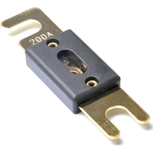 5pcs 200A 12V/24V/32V Car Audio ANL Blade Flat Fuse Kit High Performance