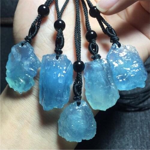 6-20g Natural Aquamarine Rough Bule Stone Crystal Energy Rock1pc
