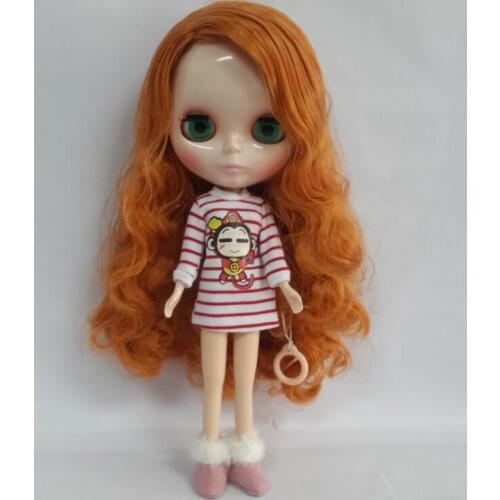Free shipping Naked doll selling with curly hair(TWAS8029)