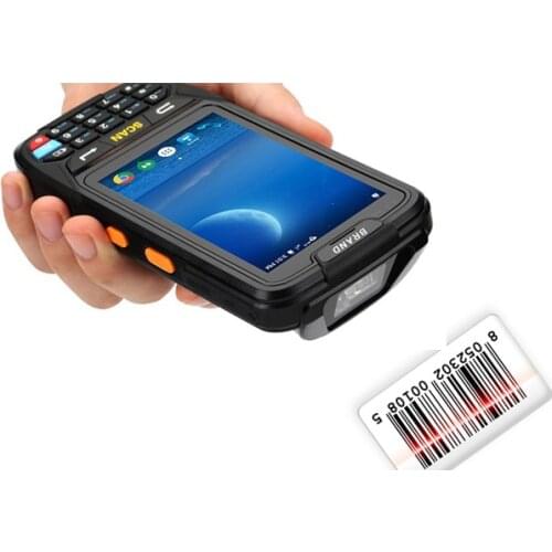 Bluetooth touch screen 4.0 handheld pc barcode scanner price qr code portable mobile data management handheld terminal android