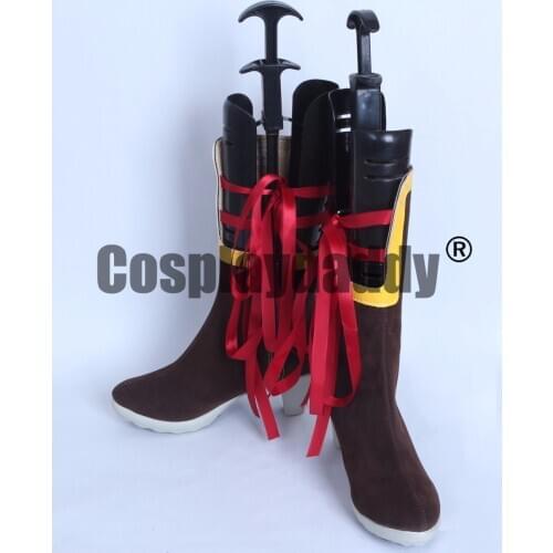 Tales of Zestiria Halloween Party Long Cosplay Shoes Boots H016