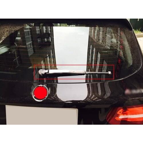 For Benz GLC Class X205 2015-2017 ABS Chrome Rear Window Wiper Nozzle Cover Trim