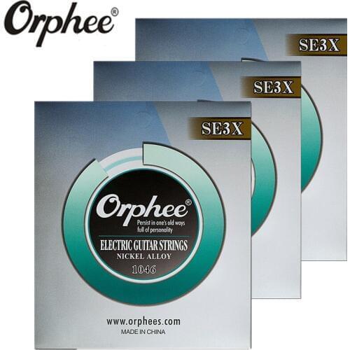 Orphee SE3X 010-046 Electric Guitar Strings Hexagonal nickel alloy guitar Accessories 3 set