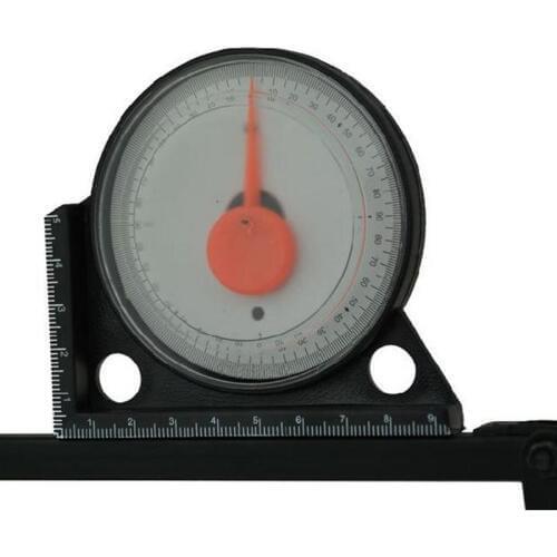 Horizontal Angle Gauge Pointer Angle Gauge Inclinometer Goniometer With Black Magnetic Base