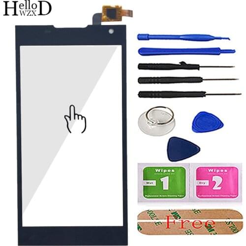 Mobile Touch Screen For Dexp Ixion M150 Touch Screen TouchScreen Lens Sensor Digitizer Panel Front Glass Tools 3M Glue Wipes