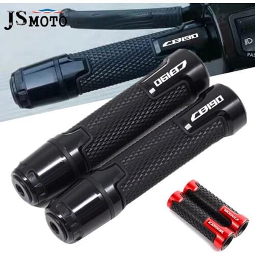 Motorcycle Handlebar Hand Grips Handle Bar Street Racing Bike Anti-Slip For HONDA CB190 CB190R CB 190 CB 190R 2015-2019 7/8"22mm