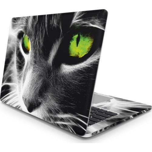 Sticker Master cat 8 universal laptop skin for 13 14 15 15.6 16 17 19 "inc notebook decal for Mac, dell, Acer, HP, Toshiba, Asus, lenovo