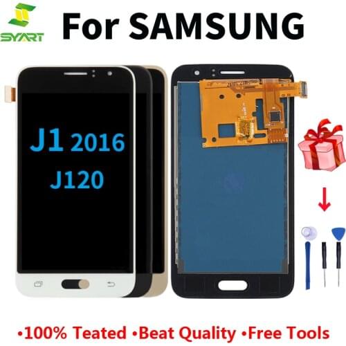LCD Display For Samsung j1 2016 Screen Digitizer 4.5'' Assembly For Samsung Galaxy J1 2016 J120 J120A J120F J120M touch screen